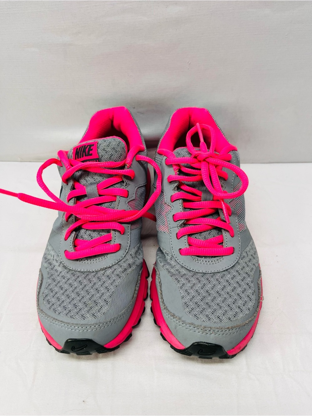 Nike Women's Gray‎ and Hot Pink Athletic Running Sneakers